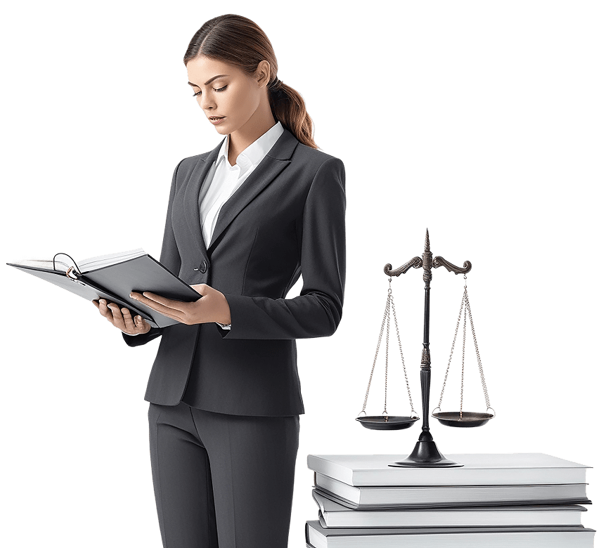 female lawyer legal consultant law